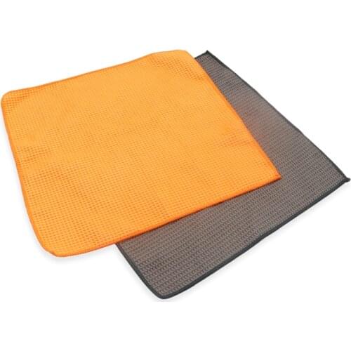 Soft Car Window Care Microfiber Wax Polishing Detailing Towel Car Cleaning Wash Traceless Cloth Kitchen Cleaner 40x40cm