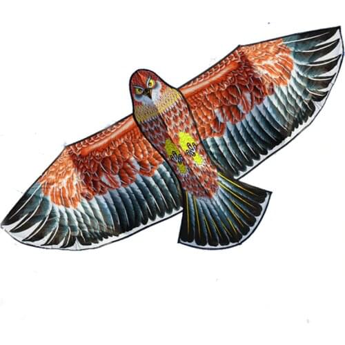 Out Door Wholesale High Quality 1.6m Eagle Kite With Handle Line Kite Games Bird Chinese Eagle Toy Flying Kites