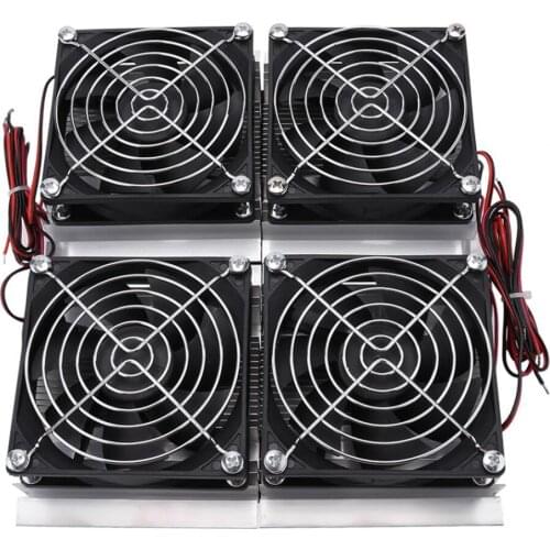 Semiconductor Refrigeration Plate 240W Semiconductor Refrigeration Thermoelectric Peltier Cold Plate With Fan Semiconductor