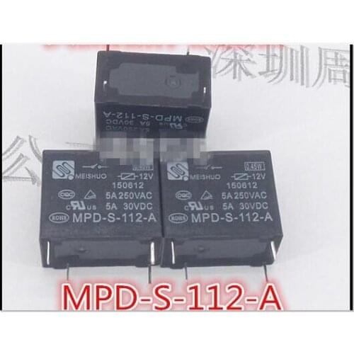 Relay MPD-S-112-A 12V MPD-S-112-A MPDS112A MPD-S-112-A-12V 12VDC DC12V DIP8 20PCS/LOT