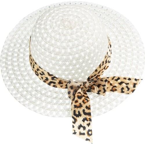 Girls Sun Hats Womens Ladies Wide Brim Sun Protection Hat Summer Seaside Holiday Parent-child Hat UV Protection