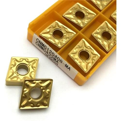 CNMG120404 UE6020 Carbide insert External Turning Tool CNC lathe Tool CNMG 120404 Turning insert Steel processing Cutting Tool