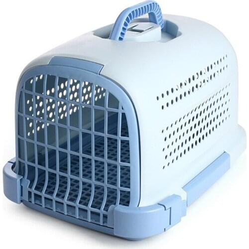 Pet air box easy to disassemble puppy cat travel haulage box Porous breathable dog cat air box