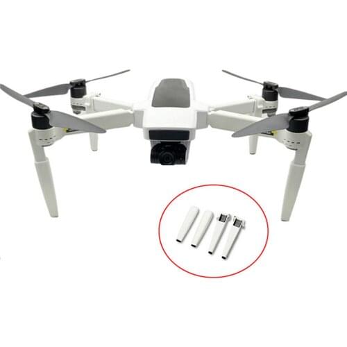 4pcs for Hubsan ZINO 2 RC Drone Quick Release Heightened Landing Gear Plastic Extended Leg Landing Protector Accessories