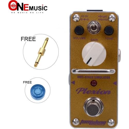 AROMA APN-3 PLEXION British Stack Sound Distortion Effect Guitar Pedal True Bypass