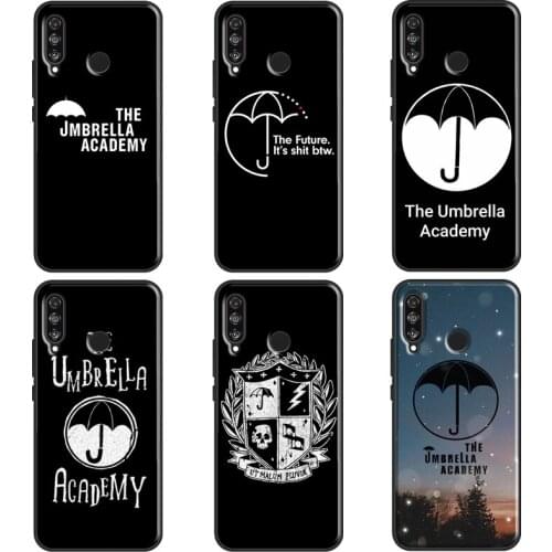 Umbrella Academy Logo For Huawei P20 Lite P10 P40 P30 Pro Case For Huawei P Smart 2019 Z Mate 20 10 Lite Funda