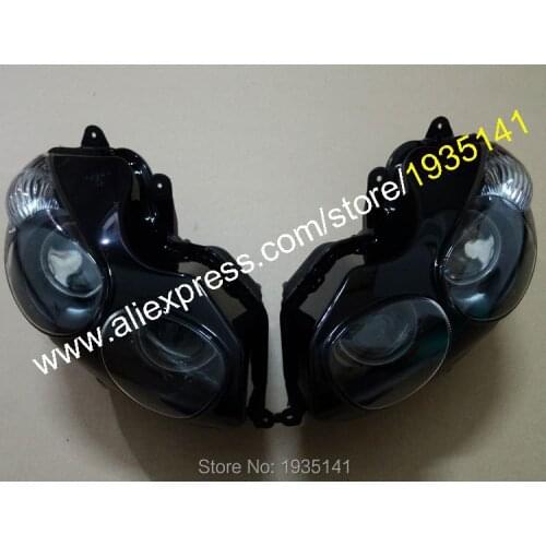 Hot Sales,Motorcycle Headlight For Kawasaki ZX-14 ZX14R ZZR1400 2006-2011 Head Light Lamp Assembly Headlamp Lighting Moto Parts