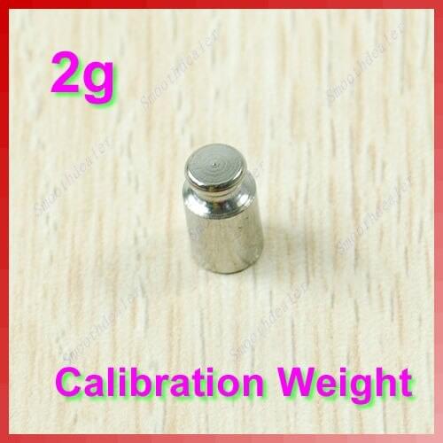 2 g Gram Calibration Weight Precision Jewelry Scale Digital Pocket Balance Test Z1016