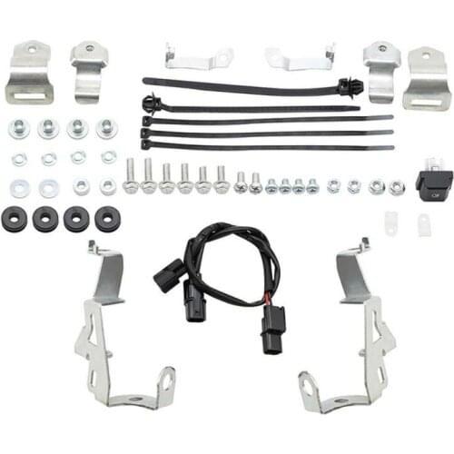 Motorcycle Left &Right ABS Foglight Attachment Kit For Honda Goldwing 1800 GL1800 2018-2020