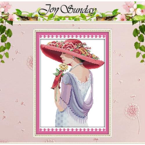Beauty Woman Patterns Counted Cross Stitch 11CT 14CT Cross Stitch Set Wholesale Chinese Cross-stitch Kit Embroidery Needlework