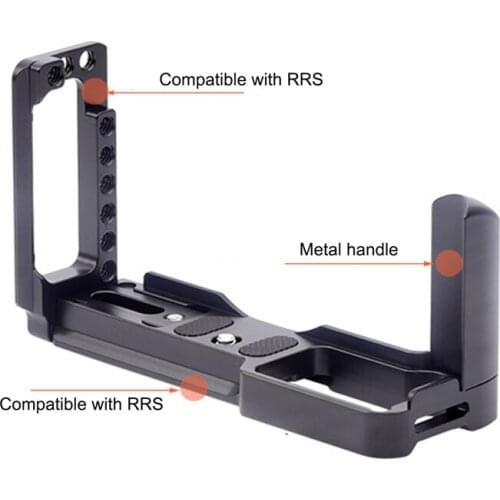 L Plate Bracket Tripod Camera Mounting Plate Grip Handle for Fuji XPRO3 Camera Accessories
