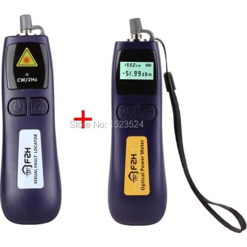 Grandway Mini Optical Fiber Source Fault Locator 5km and Optical Power Meter FHP12A -70~+10dBm