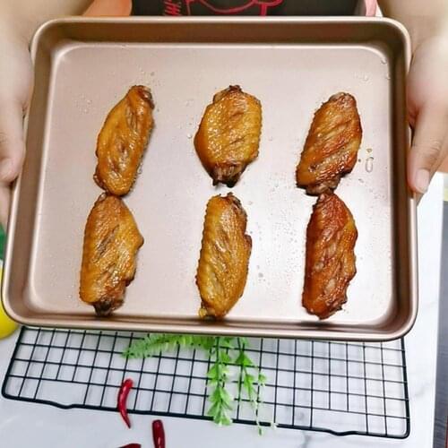 New Style Durable Baking Tray Non-stick Anti-scratch Carbon Steel Rectangular Bread Mold for Bakery Kitchen Supplies Products