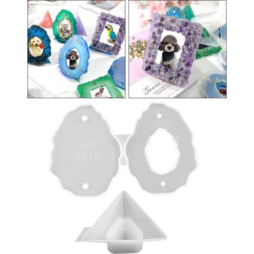Photo Frame Silicone Moulds Resin Casting Molds DIY UV Epoxy Jewelry Crafts