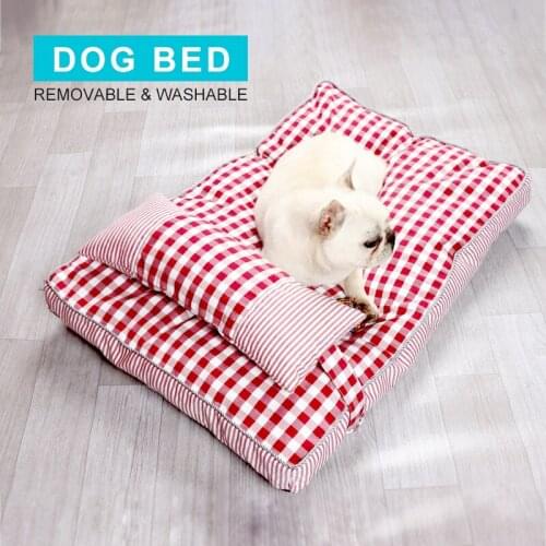 Dog Cat Mat Printing Coral Fleece Thicken Autumn Winter Warm Soft Pet Bed For Small Medium Big Dogs Shu Velveteen Pets Supplies