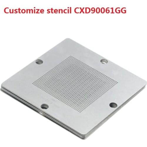 Direct Heating 80*80 90*90 BGA Stencil For CXD90061GG CXD 90061 GG Chip Reballing Template Repair Tools