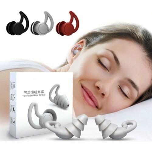 Comfort Sleeping Earplugs Noise Reduction Sleep Soft Ear Plugs Noise Cancelling Ear-Protection Shielding Work Travel Music Noise