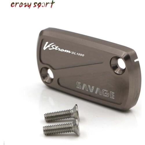 Rear Brake Master Cylinder Fluid Reservoir Cover For SUZUKI DL1000 VSTROM DL 1000 V-STROM 2012-2014 Motorcycle Accessories