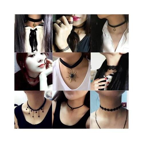 Женские кожаные чокеры Zrhua China At AliExpress