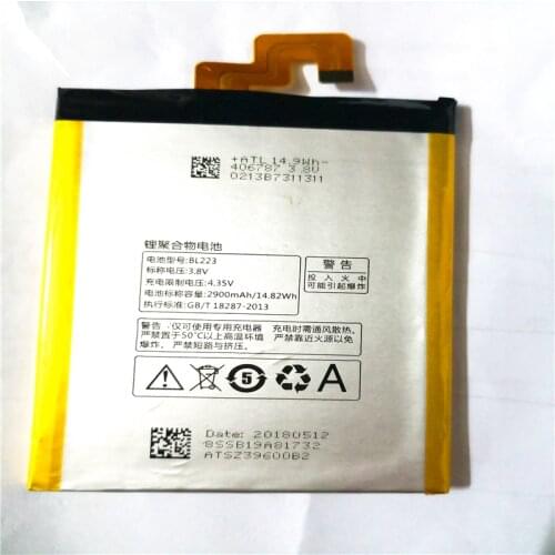 100% New Original Real 2900mAh BL223 battery Batterie for Lenovo Vibe Z2 Pro k920 K80 K80M K7 with Repair Tools