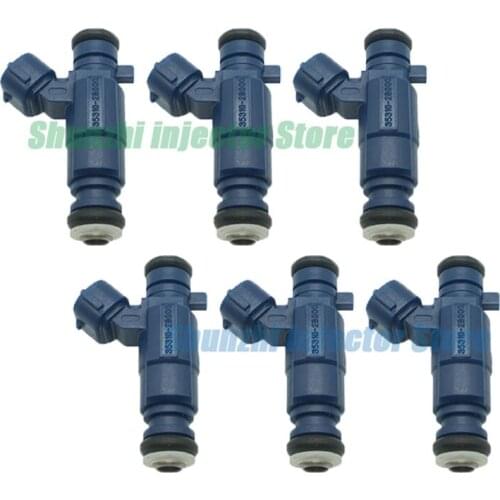 6pcs Fuel Injector Nozzle For Hyundai i20 i30 Kia Cee'D 1.4 OEM 35310-2B000 35310 2B000