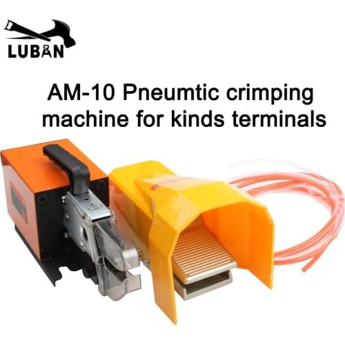 AM-10 PNEUMATIC CRIMPING TOOLS for Kinds of Terminals with CE certification PNEUMATIC PILER Crimping machine
