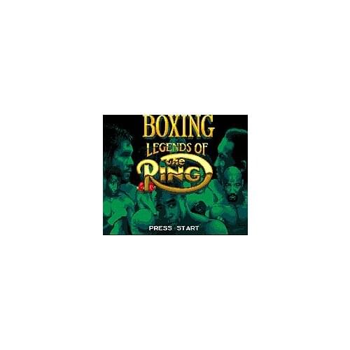 Boxing Legends Of The Ring 16 bit MD Game Card For Sega Mega Drive For Genesis