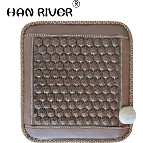 Pure natural jade electric heating cushion germanium stone electric heating cushion of the sofa cushion care ms tomalin anion