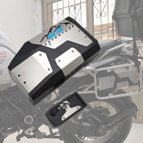 For BMW R1200GS F750GS F850GS R1250GS Motorcycle decorative aluminum tool box suitable side support Toolbox Alloy ABS Tool Box