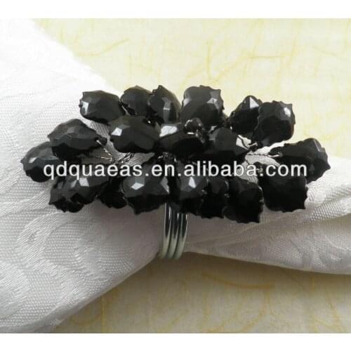 Decoration napkin holder wedding clear acrylic napkin rings