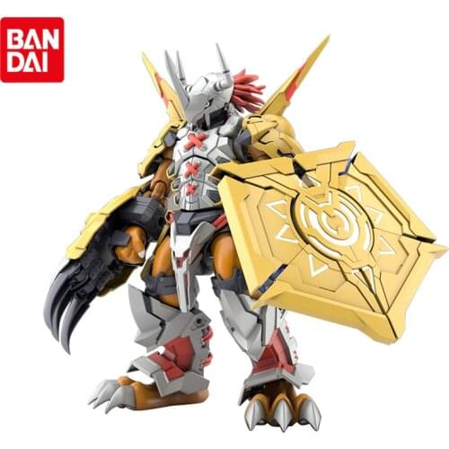 Bandai Genuine Assembly Model Figure-rise Standard Anime Digimon Adventure WarGreymon Action Figure Collection Model Toys