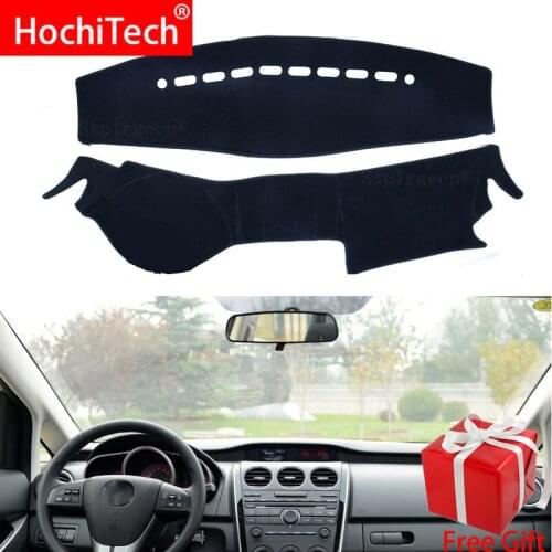 Car Dashboard Avoid Light Pad Instrument Platform Desk Cover Mats Carpets for Mazda CX-7 cx7 cx 7 2006 - 2012