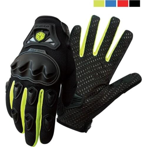 SCOYCO Motorcycle Gloves Summer Breathable Wearable Protective Guantes Moto Luvas Alpine Motocross Stars Gants Moto Verano guant