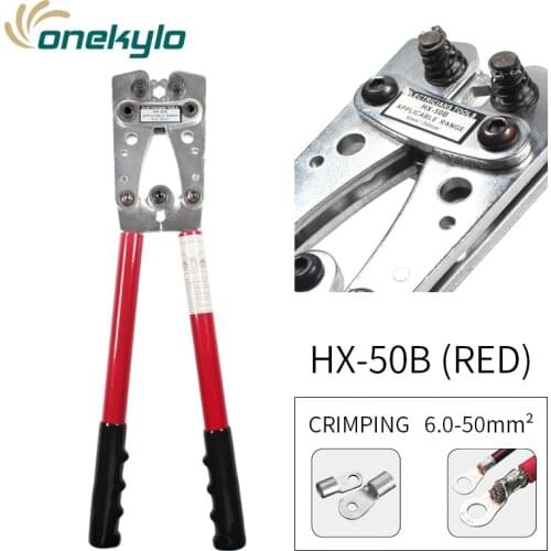 Shipping Free Large Crimp Plier Hex Crimper Crimping Tool Cable Lug Crimping pliers Pressing Crimping Tool