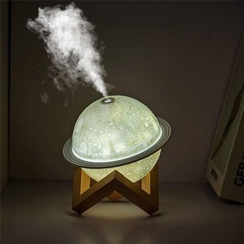 Planetary Night Light Device Multi-Function Three-Dimensional 3D Printing Desktop Spray Moisturizer New Strange Sprayer