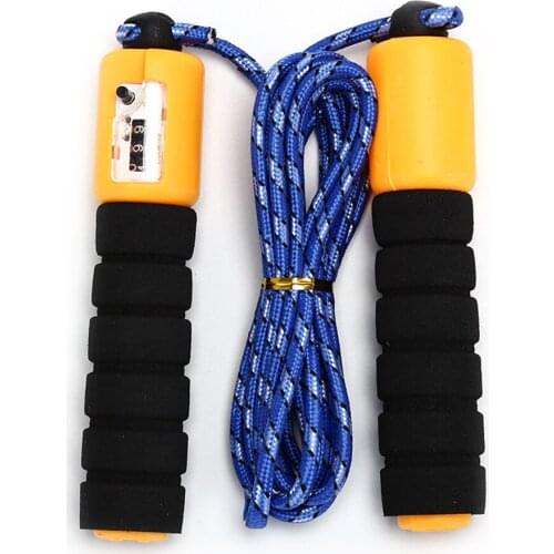 3Meter Adjustable Crossfit Exercise Fast Speed Counting Jump Skip Rope Skipping Wire Calories Gym Sports Fitness Accessories