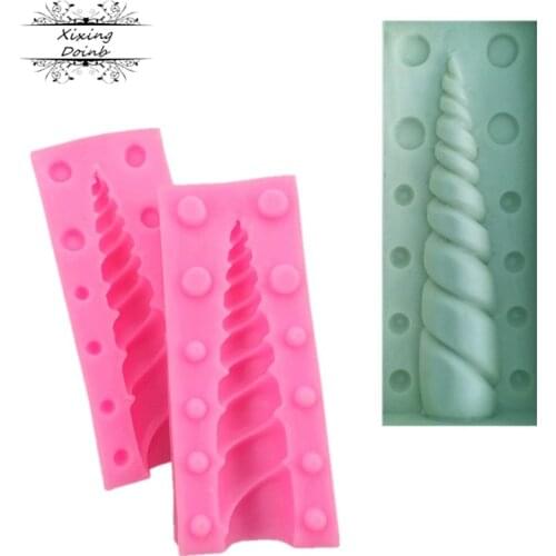 3D single corner shape silicone mold cake decoration tools fudge Chocolate Mold