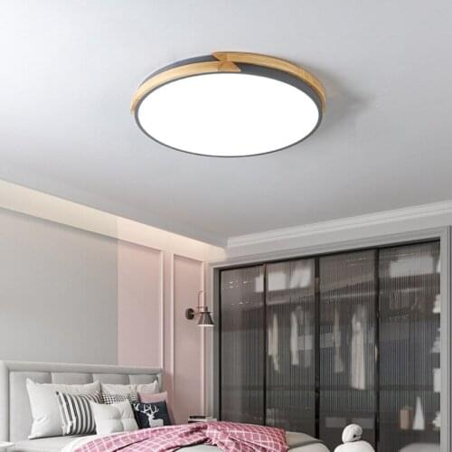 Modern Black/White Led Ceiling Lights for Restaurant Dining Living Room Bedroom AC85-265V Indoor lighting Ceiling Lamp Fixture
