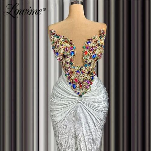 Dubai Evening Gowns For Women Arabic Party Dress 2021 Custom Made Plus Mermaid Evening Dresses Abendkleider Long Prom Dress