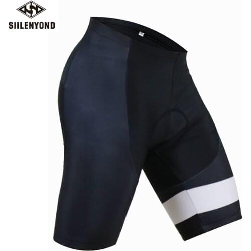 SIILENYOND men summer cycling shorts mountain bike shorts moisture wicking sportswear