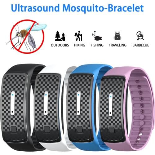 1pc Ultrasound Mosquito Repellent Bracelet Anti Insect Wrist Band Bug RepellerChild Pest Insect Drive Wristband Anti Mosquito K