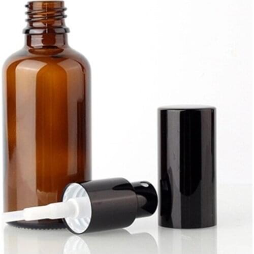 24pcs 3.4oz Empty Small Fine Mist Spray Bottle 100ml Glass Amber Spray Bottles for Essential Oils