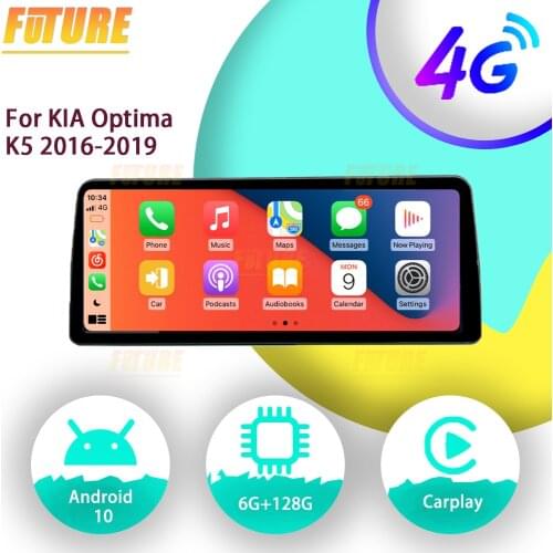12.3 Inch For Kia K5 Optima 2016-2019 Android Car Radio Stereo 2 Din Multimedia Player GPS Navigation Touch Screen DVD Head Unit