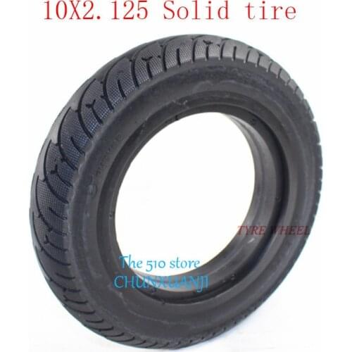 Free shipping Tubeless Wheel Tyres Solid Tyre 10x2.125 for 8/10 inch Electric Scooter Accessory Electric Scooter Tires