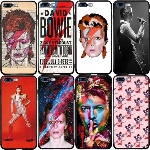 Cover Case for iPhone 5 5s SE 2020 6 6S 7 8 XS XR 11 12 Oneplus 3 5T 6T 7T Pro Max Plus David Bowie