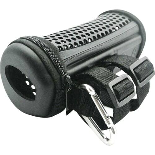 Outdoor Storage Handheld Protective Portable Zipper With Strap Hollowed Out Travel Speaker Case Bike Mounted For JBL Flip1 2 3
