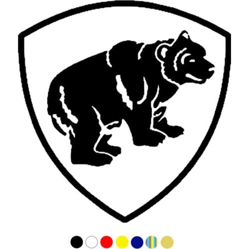 CS-1626#15*15.7cm VV Internal troops MIA bear funny car sticker vinyl decal for auto car stickers styling car decor