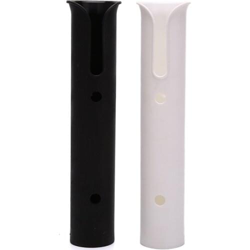 ABS Plastic Fishing Rod Pole Holder Portable Lightweight Fishing Rod Spinning Accessories Durable Tube Mount Bracket Socket Rack