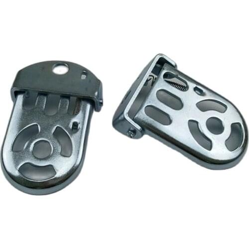 Stainless Steel Children Bike Back Seat Foot Pedal Thicken safe Cycling Bicycle Rear Folding Pedals for Children Bike Parts