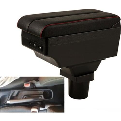 For Kia Picanto armrest box double layer with usb interface